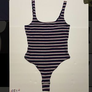 Garage Striped Bodysuit